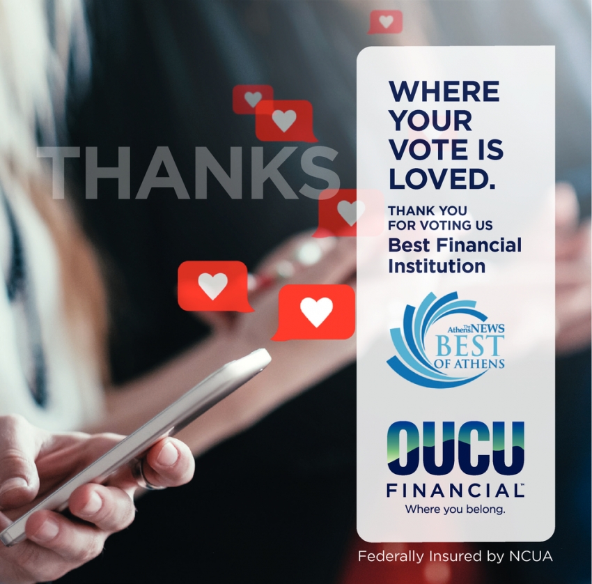 Where Your Vote Is Loved Ohio University Credit Union Athens OH